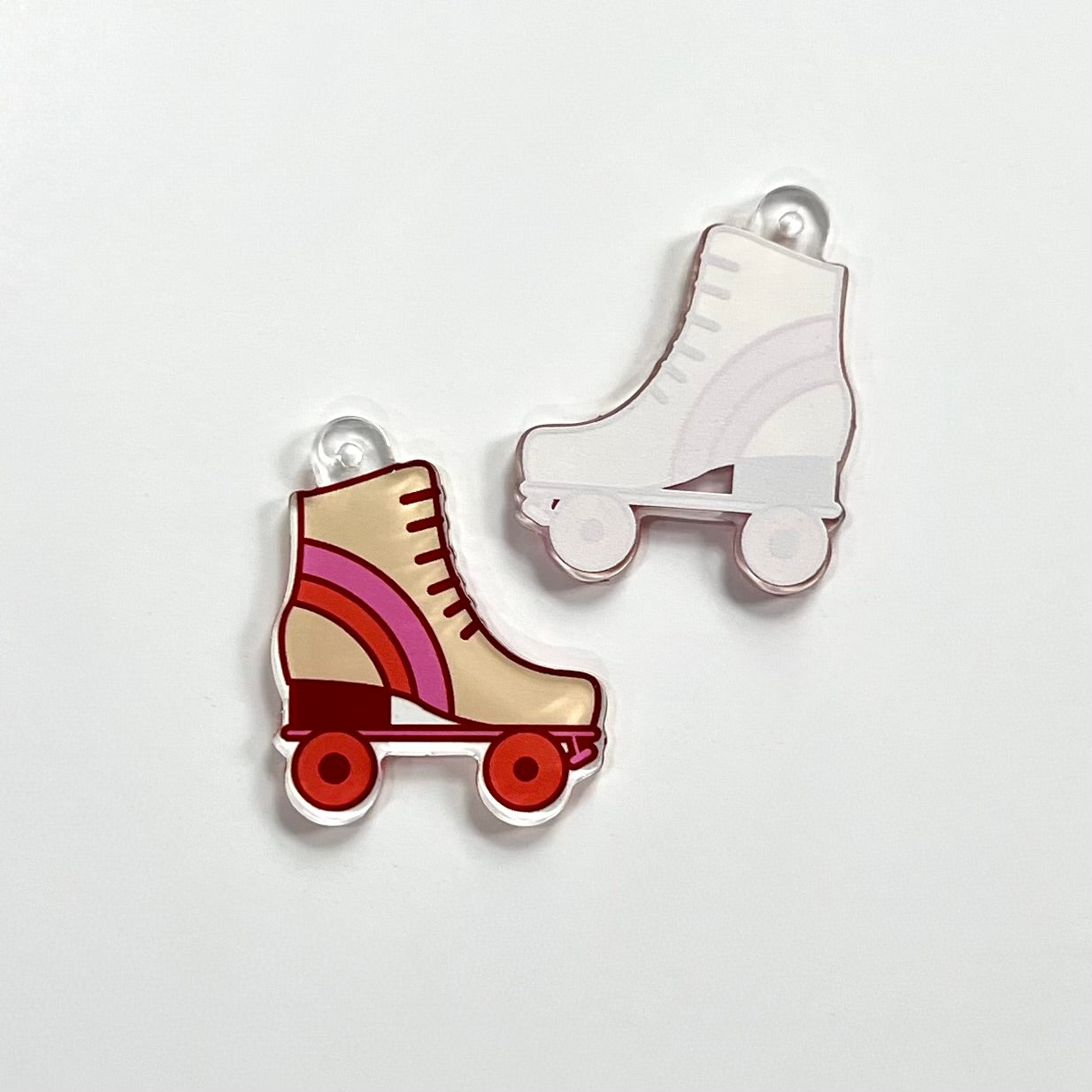Acrylic Zipper Charms