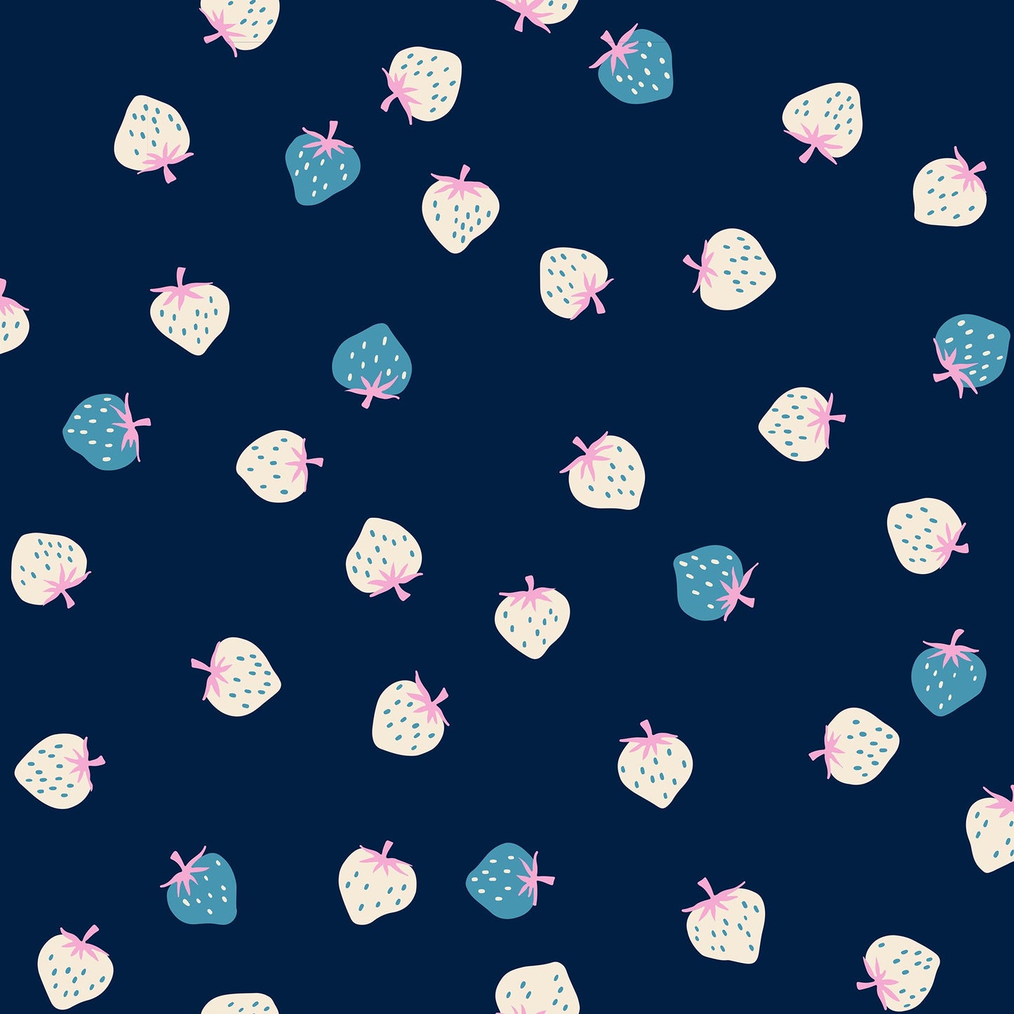 Strawberry Toss in Navy | Strawberry