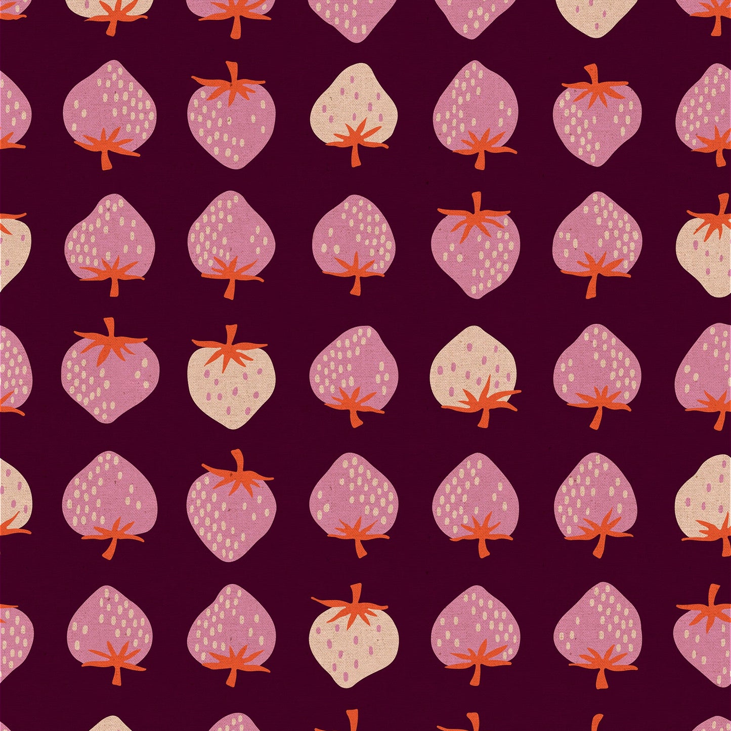 CANVAS Strawberry in Deep Plum | Strawberry