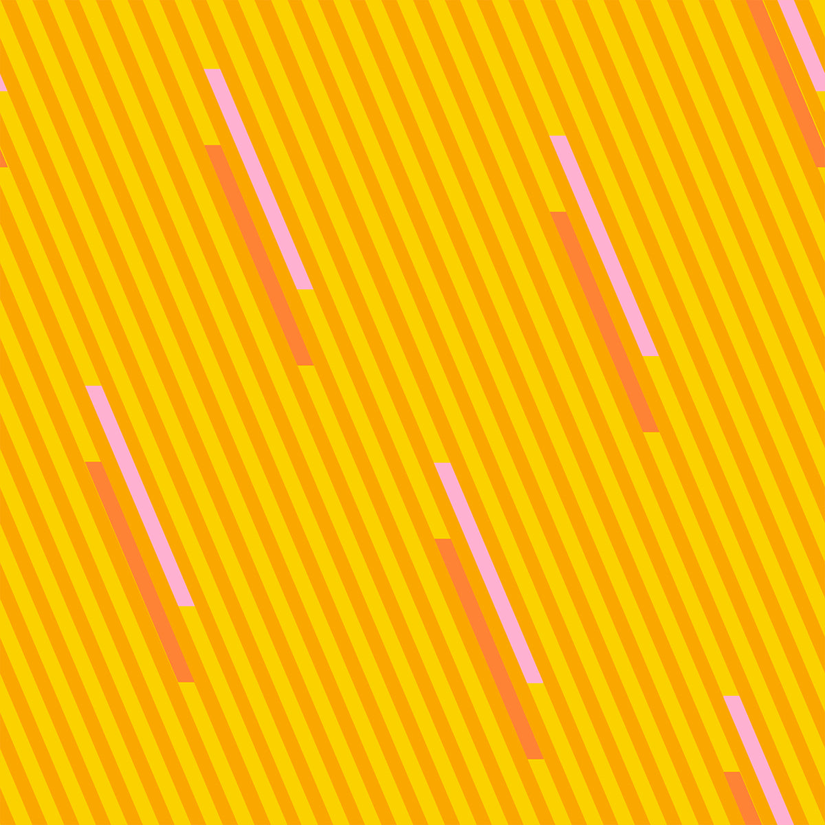 Eye Candy Stripe - Clementine | Eye Candy