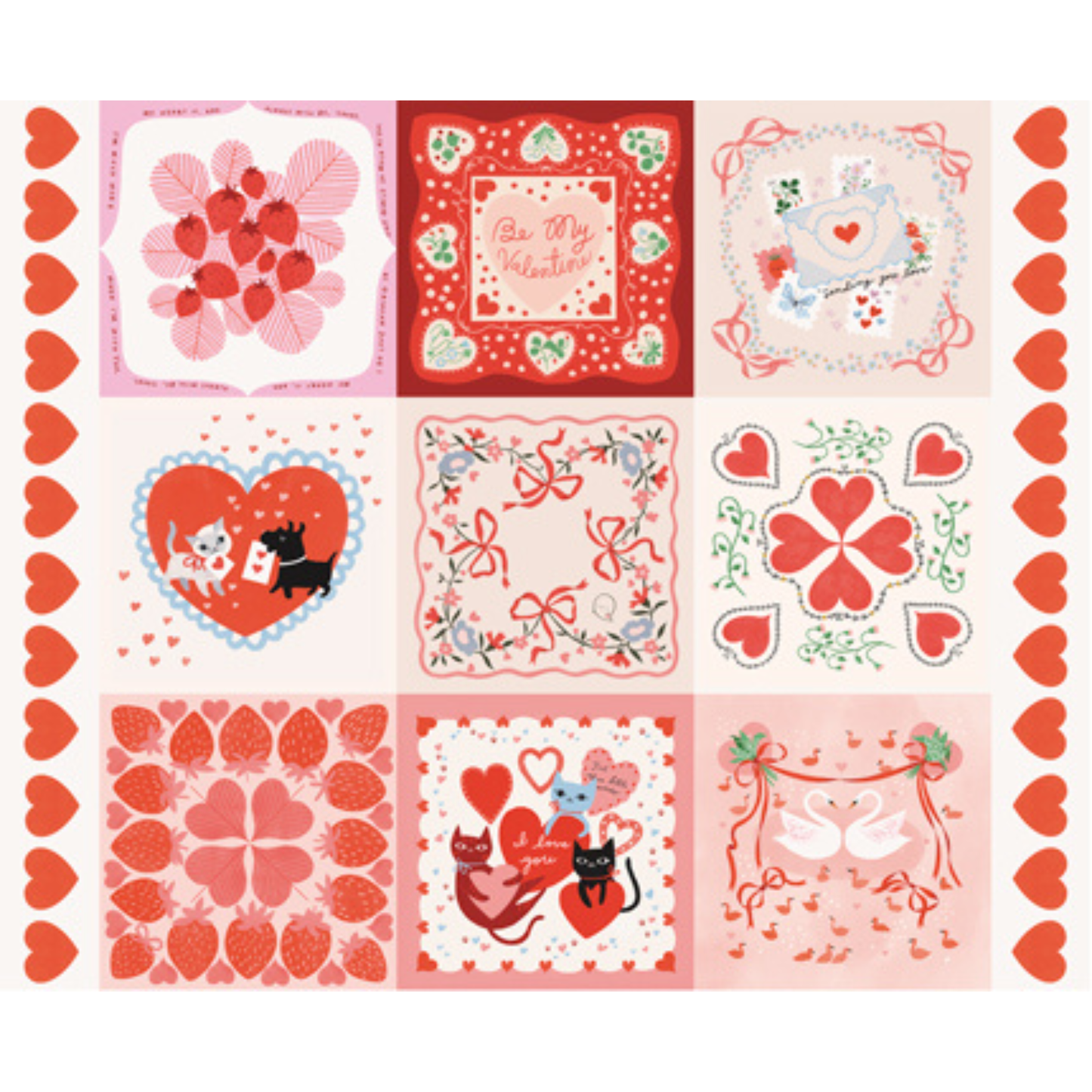 Be Mine | Fat Quarter + Panel Bundle
