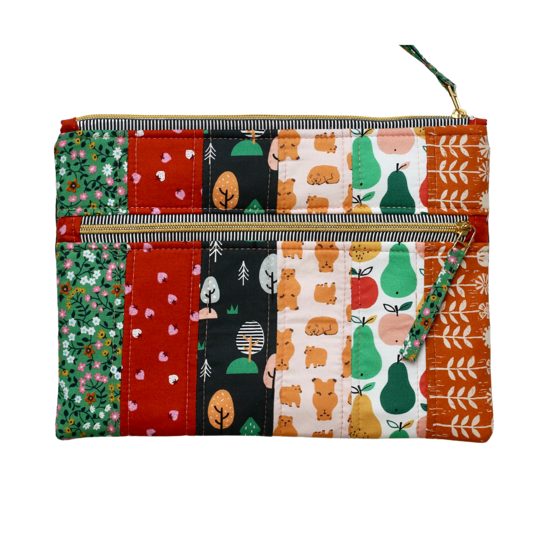 Rainbow Sherbet Pouch | PDF Pattern