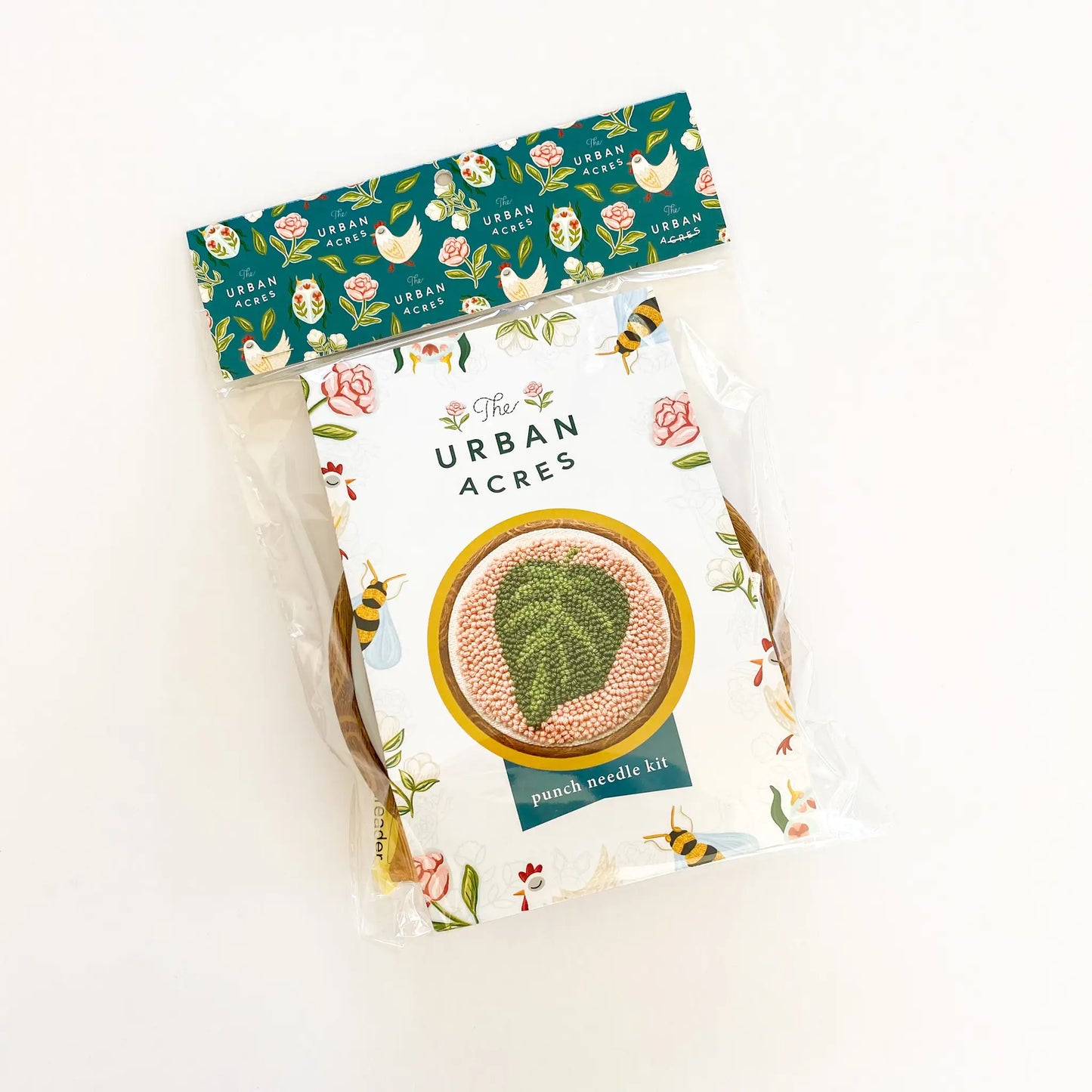 Monstera Leaf Punch Needle Kit