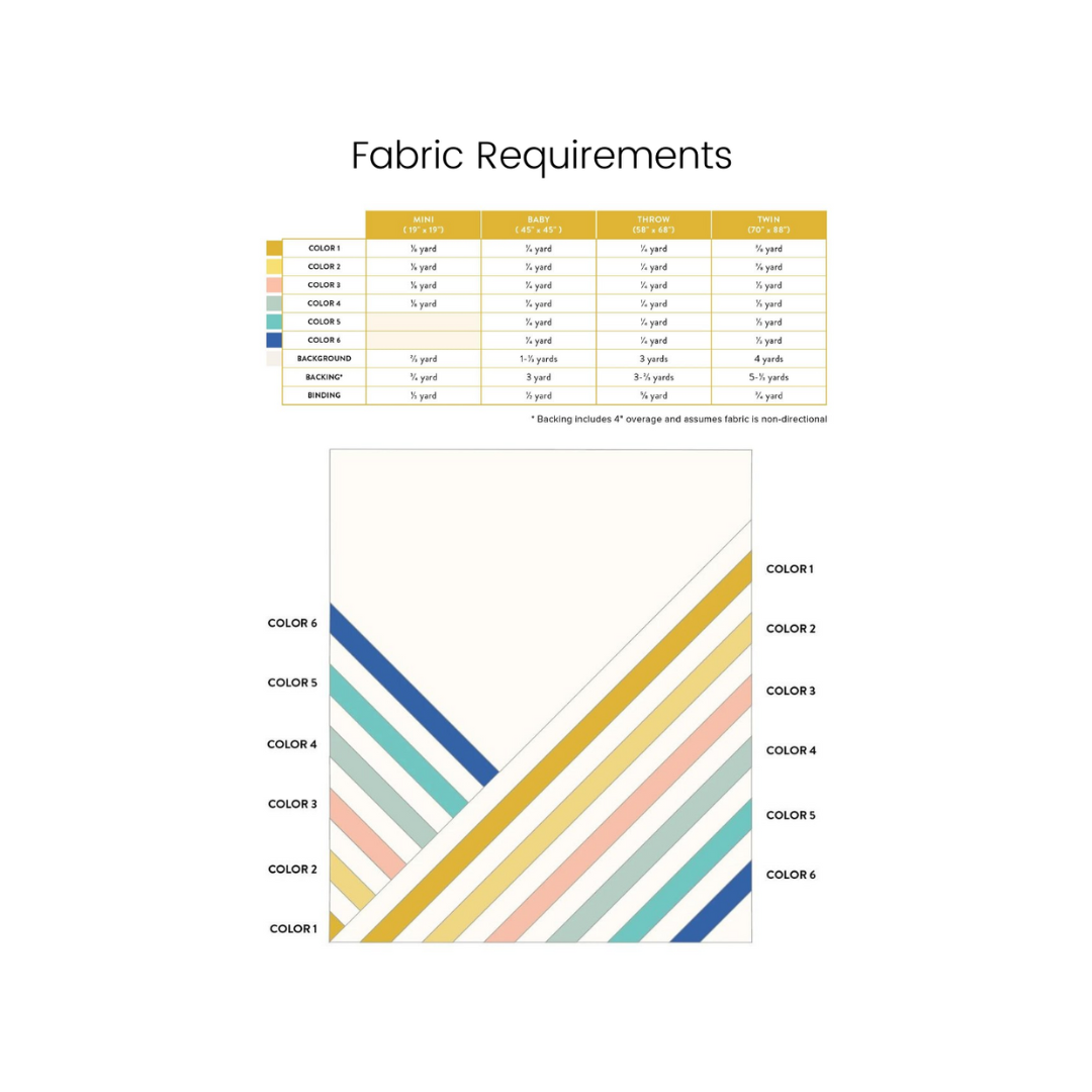 Midpoint Quilt | Printed Pattern