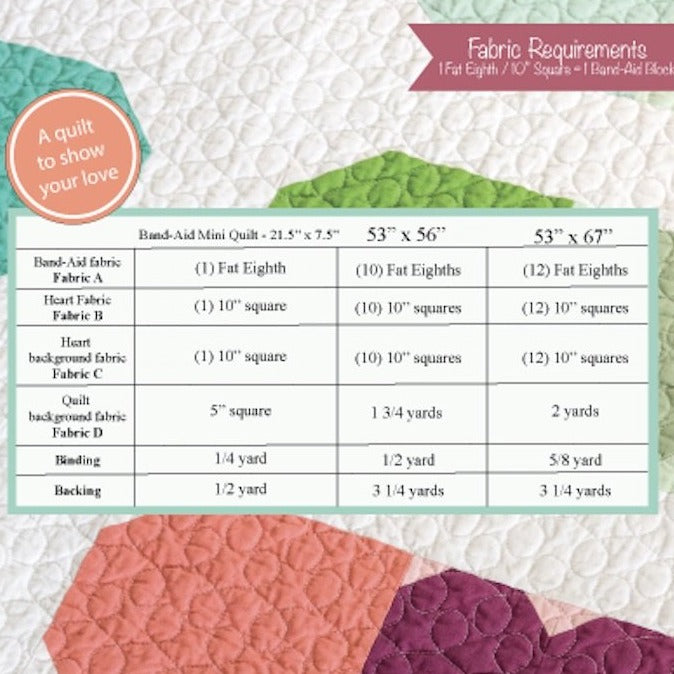 Band-Aid Quilt | Printed Pattern