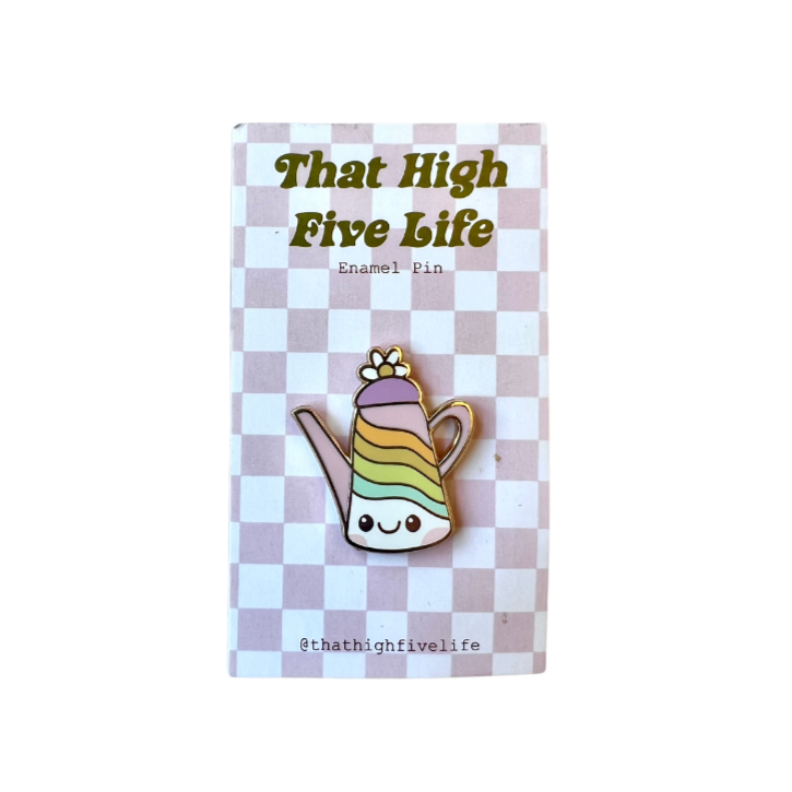Rainbow Teapot | Enamel Pin