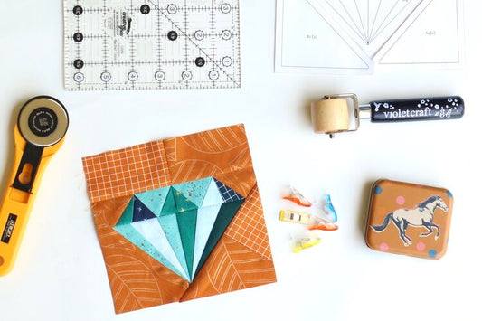 Gemstone Foundation Paper Piecing Tutorial