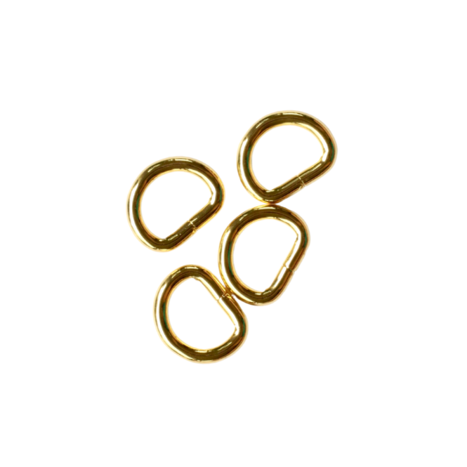 D-Rings | 1/2 Inch | Set of 4