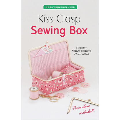 Kiss Clasp Sewing Box | Pattern + Hardware