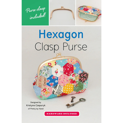 Hexagon Clasp Purse | Pattern + Hardware