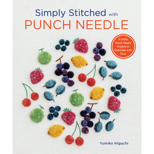 Blue Floral Punch Needle Kit – Great Heron Thread Co.