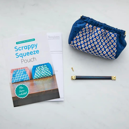 Scrappy Squeeze Pouch | Pattern + Hardware