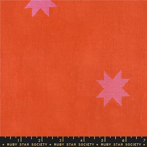 PREORDER Quilt Star in Red | Mystic Fable Warp + Weft
