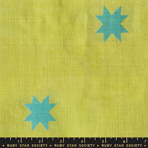 PREORDER Quilt Star in Pistachio | Mystic Fable Warp + Weft