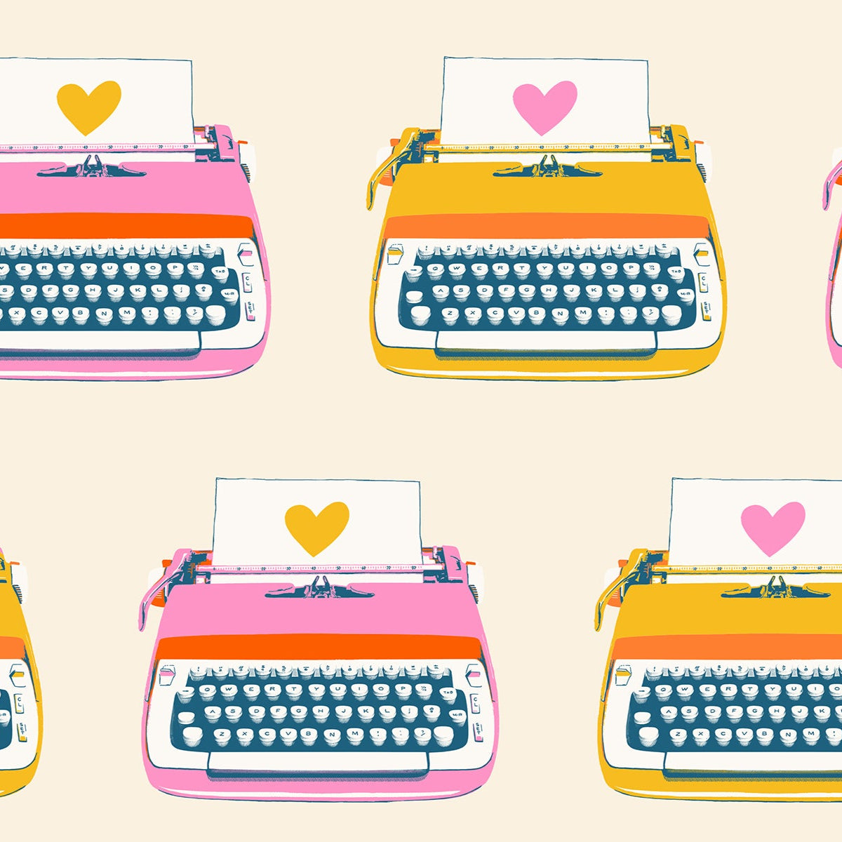 Typewriters in Natural | Best Day Ever