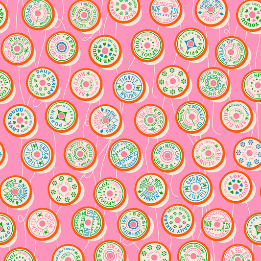 PREORDER Spools in Flamingo | Trinketry