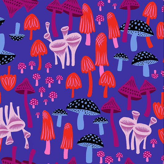 Mushroom Land in Blacklight | Hello Alice