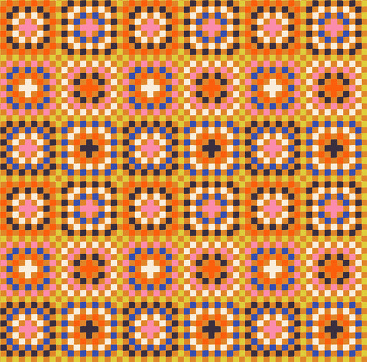Granny Square in Caramel | Meadow Star