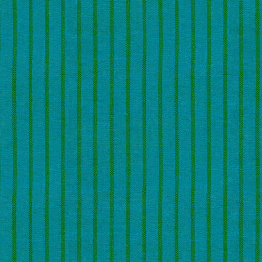PREORDER Apron Stripe in Turquoise | Mystic Fable Warp + Weft