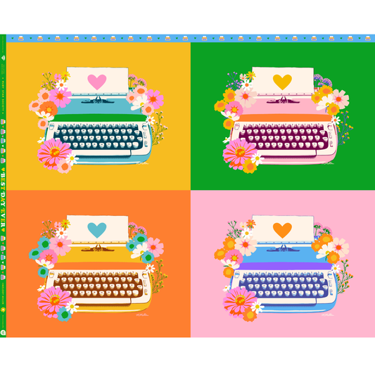 Typewriter Panel | Best Day Ever