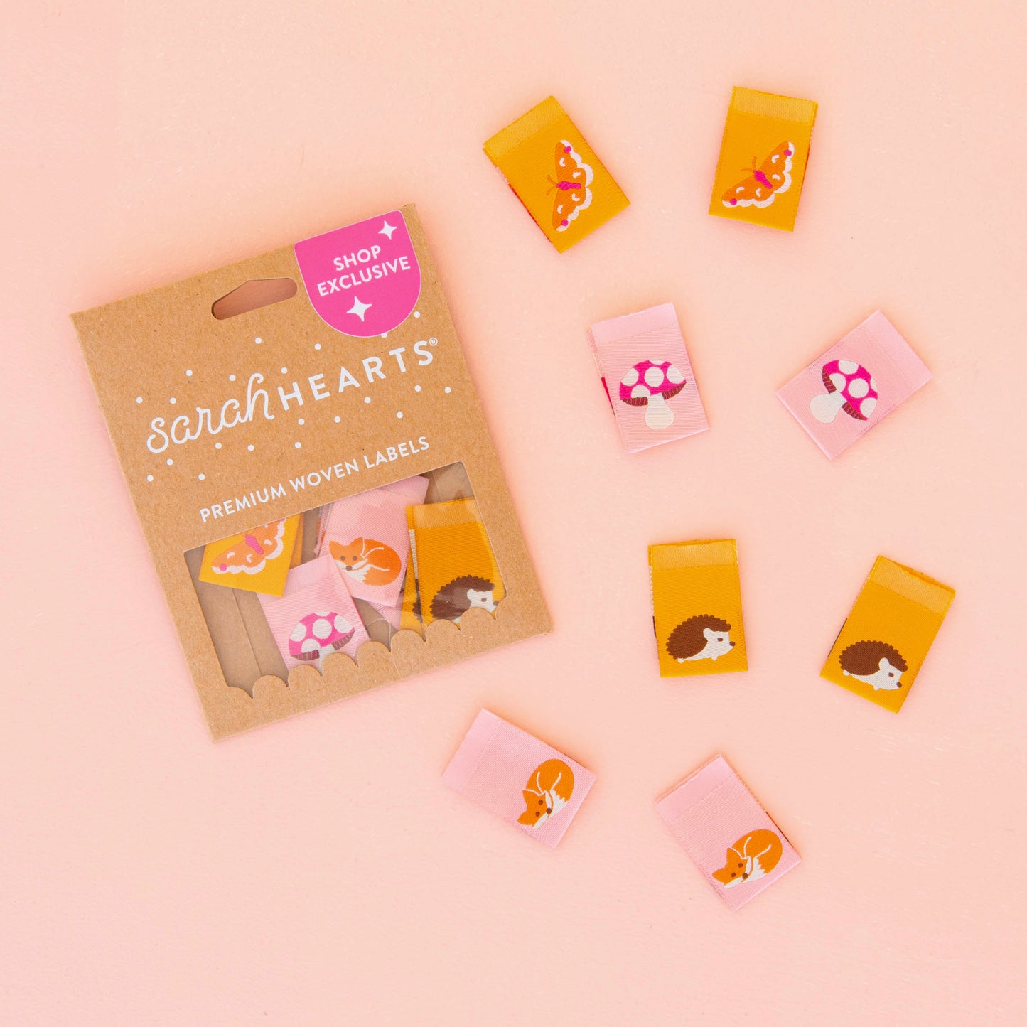 Woodland Friends | Woven Labels