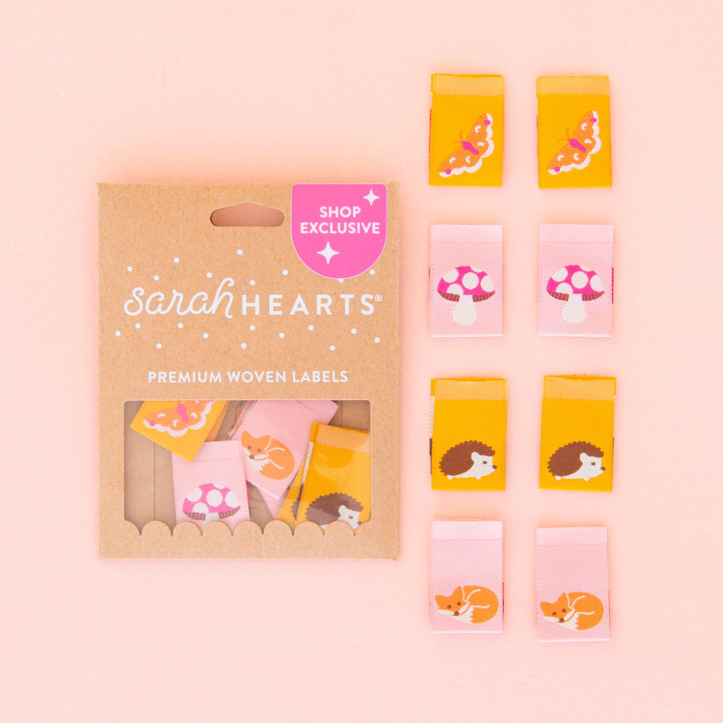 Woodland Friends | Woven Labels