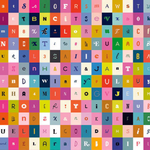 Letters Panel | Selvedge Magic