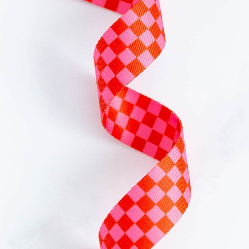 Strawberry Checker | 1.5" Webbing