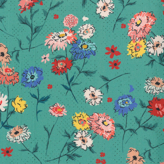 Full Bloom in Teal | Lady Bird
