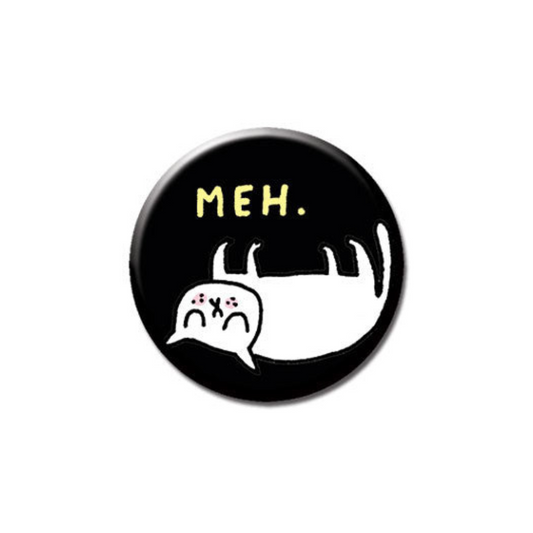 Meh Cat | 1 inch Pinback Button