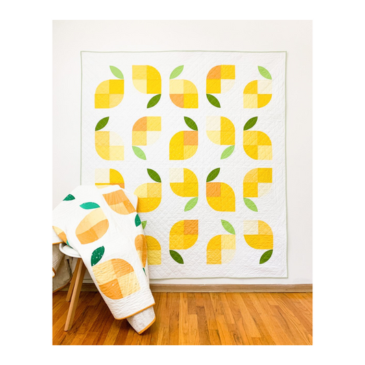 Memi's Lemons Quilt | Printed Pattern