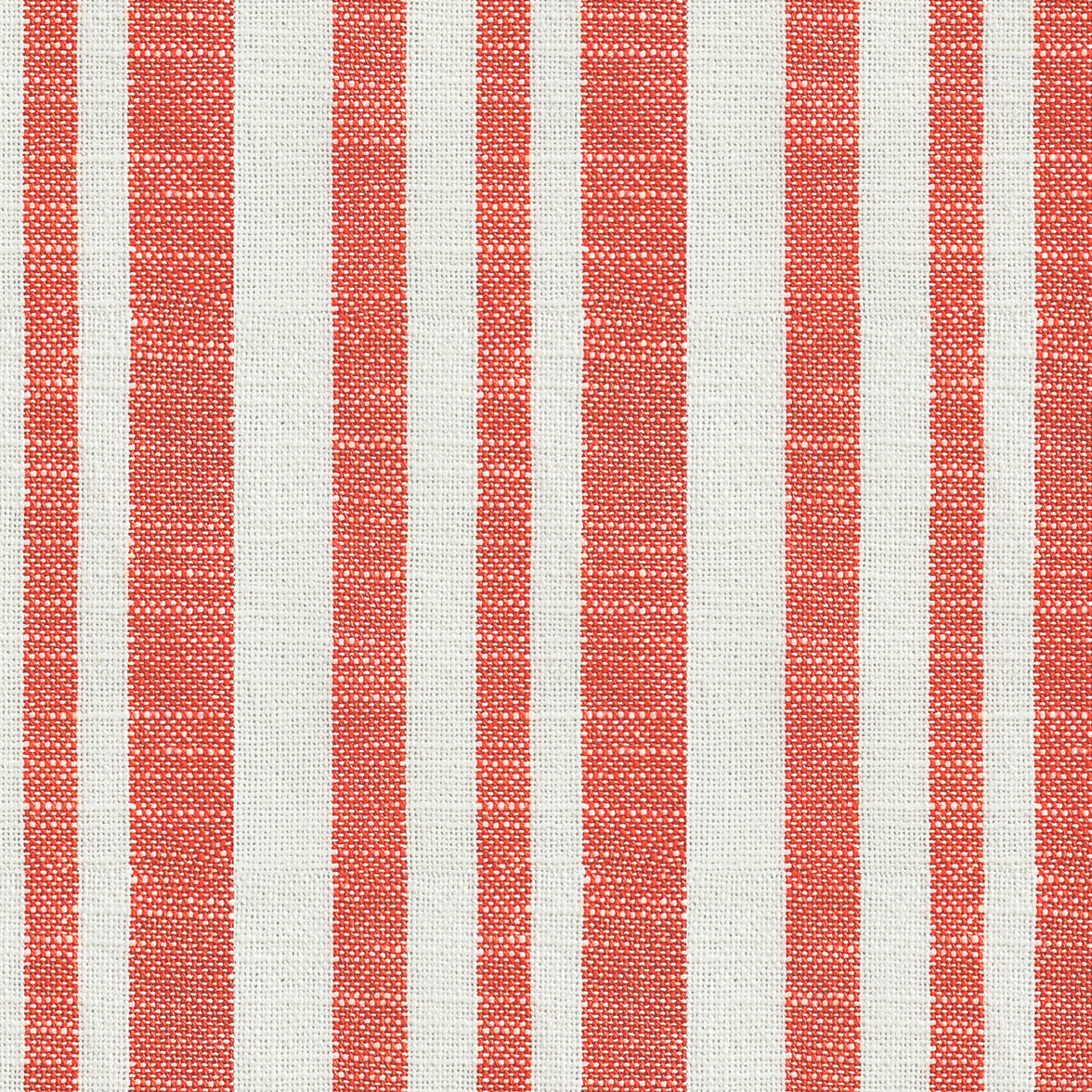 Woven Texture Stripe in Persimmon | Warp + Weft Heirloom