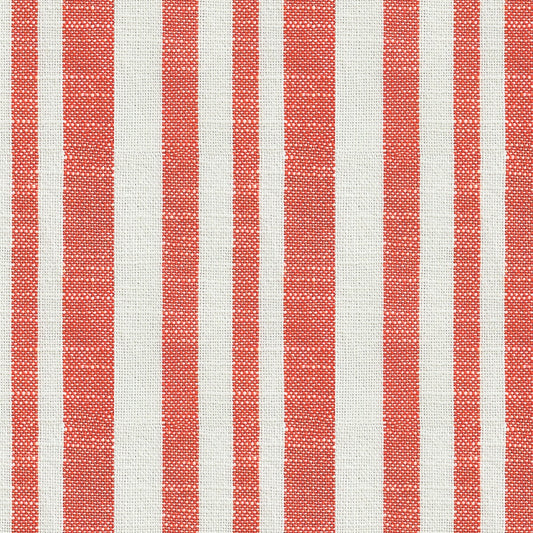 Woven Texture Stripe in Persimmon | Warp + Weft Heirloom