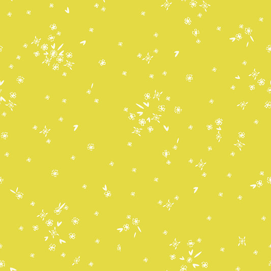 Tiny Flowers in Citron | First Light