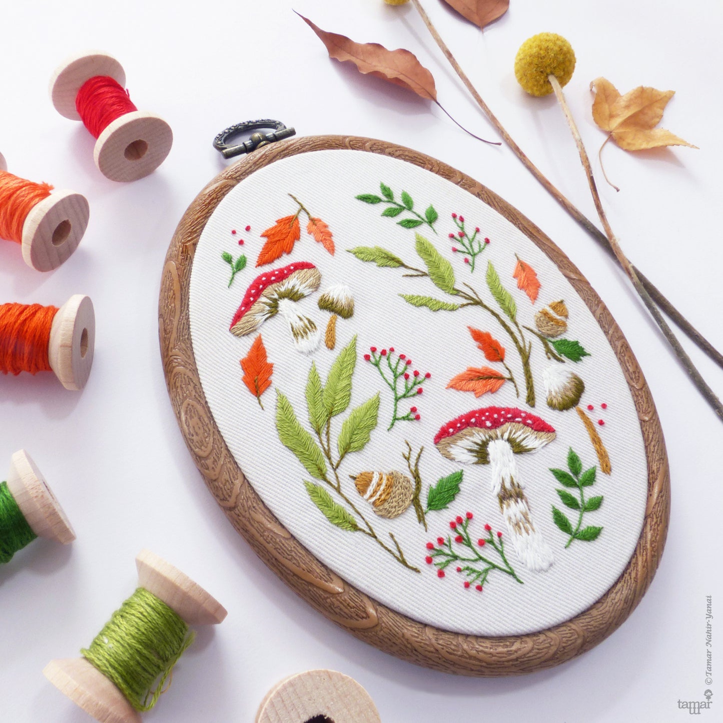 Magical Autumn | 4" Embroidery Kit