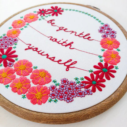 Be Gentle with Yourself | Embroidery Kit