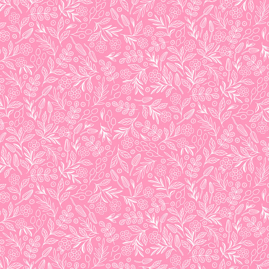 Floral Toss in Light Pink | Garden + Globe