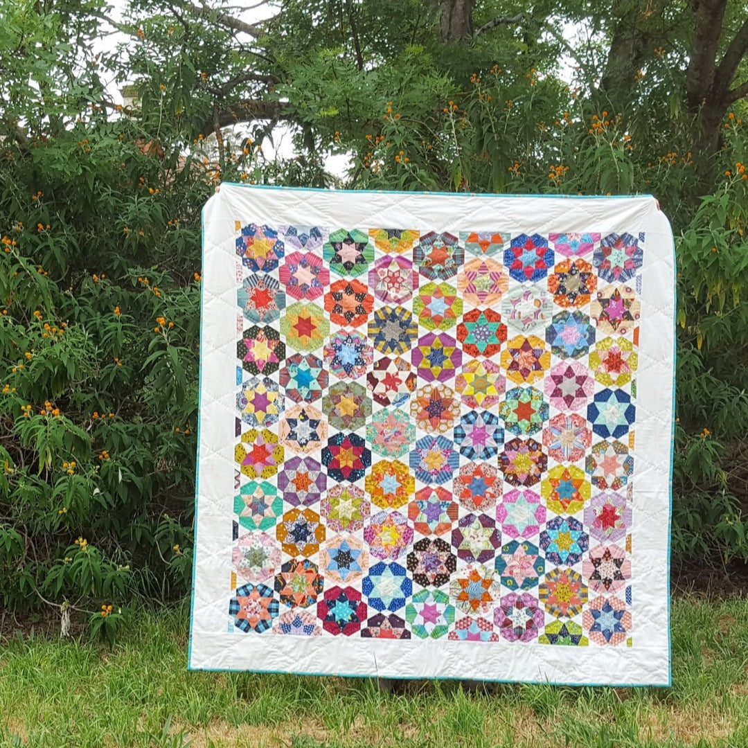 Ice Cream Soda Quilt EPP Kit | SMALL Block