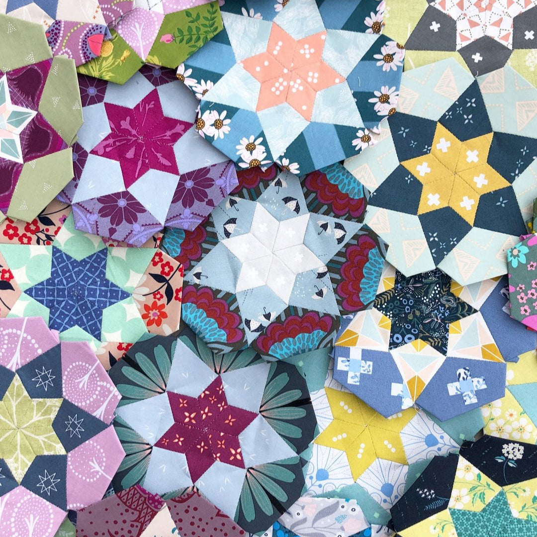 Ice Cream Soda Quilt EPP Kit | SMALL Block