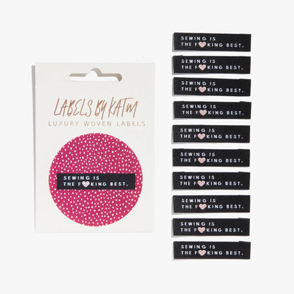 Sewing is the F*cking Best | Woven Labels